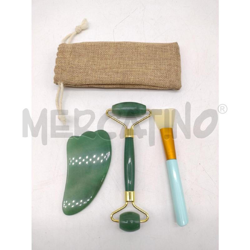 KIT MASSAGGIO VISO GIADA NATURALE | Mercatino dell'Usato Oristano 5