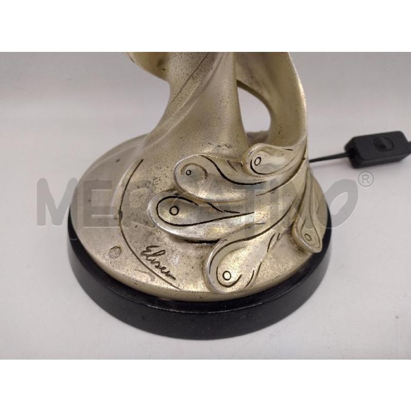LAMPADA DA TAVOLO PAVONE LAMINA+VETRO | Mercatino dell'Usato Oristano 2