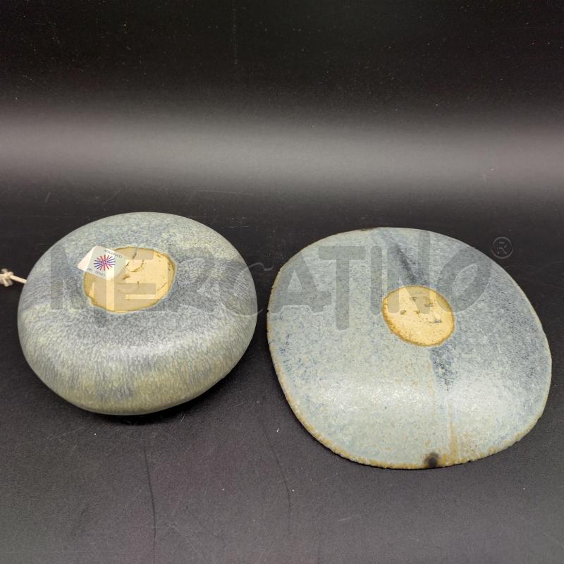 LAMPADA OLIO+PIATTINO CERAMICA TICINO ARTIGINALE | Mercatino dell'Usato Oristano 4