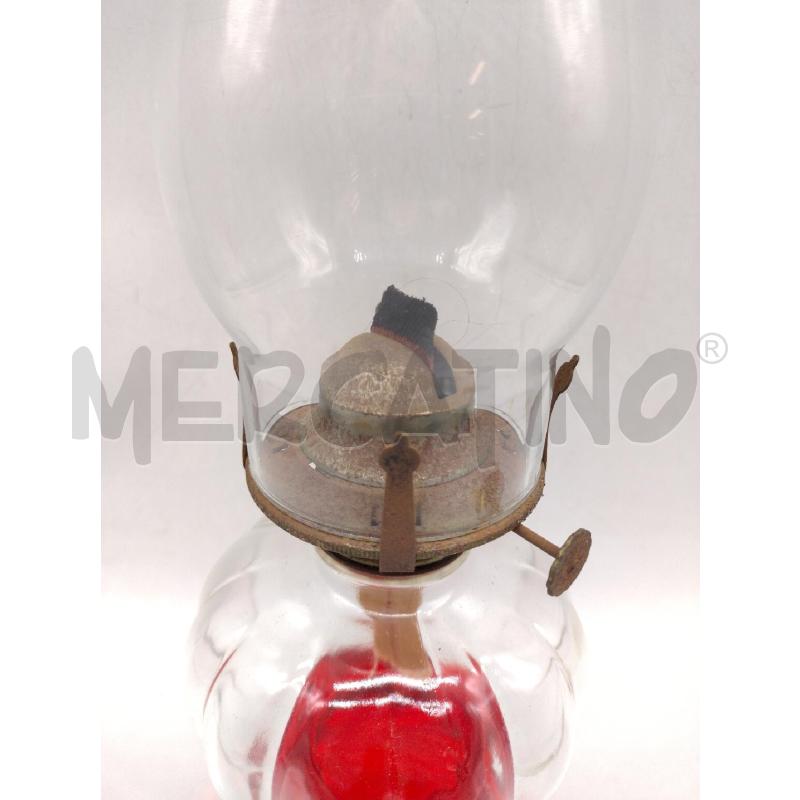 LAMPADA OLIO VETRO H43CM | Mercatino dell'Usato Oristano 2