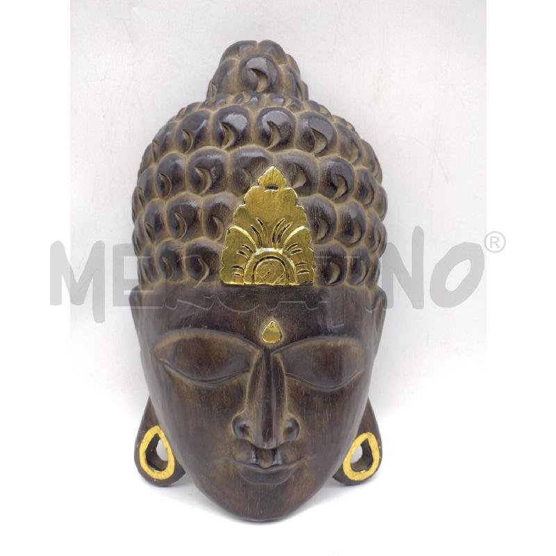 MASCHERA ETNICA GRANDE DORATA | Mercatino dell'Usato Oristano 1