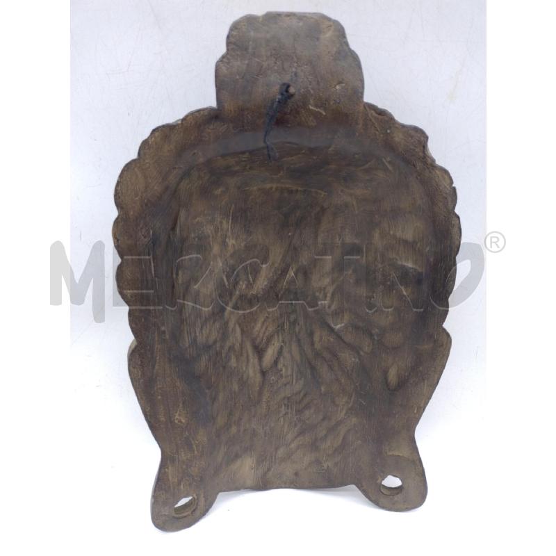 MASCHERA ETNICA GRANDE DORATA | Mercatino dell'Usato Oristano 5
