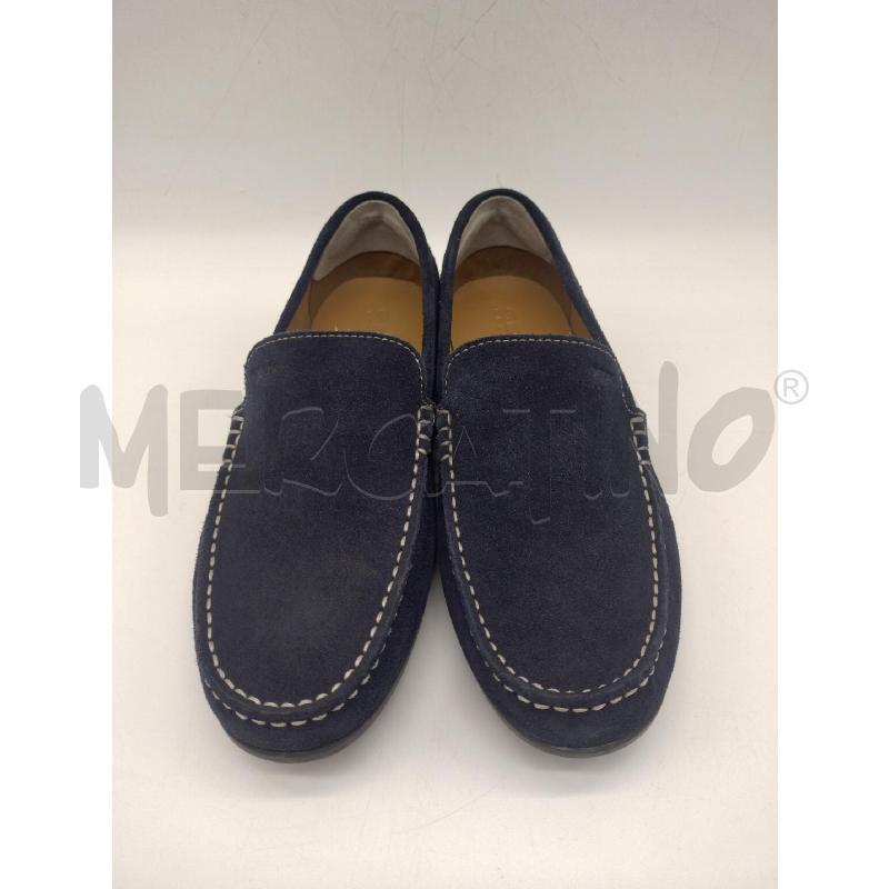 MOCASSINI PELLE UOMO GEOX BLU 42  | Mercatino dell'Usato Oristano 2