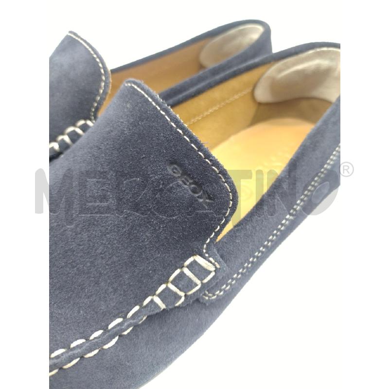 MOCASSINI PELLE UOMO GEOX BLU 42  | Mercatino dell'Usato Oristano 5