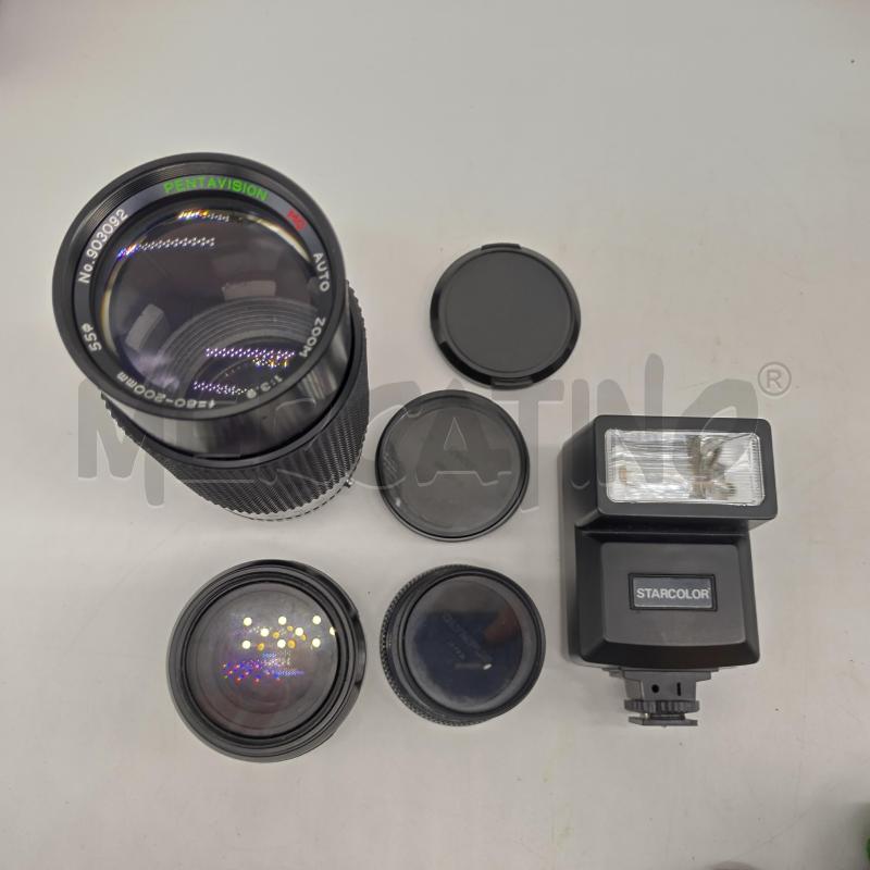OLYMPUS OM101 POWER FOCUS+3 LENTI | Mercatino dell'Usato Oristano 2