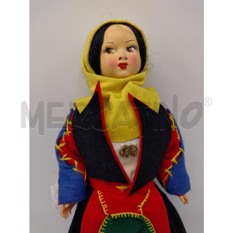 ORGOSOLO BAMBOLA COSTUME SARDO COLORATA DIP A MANO  | Mercatino dell'Usato Oristano 4