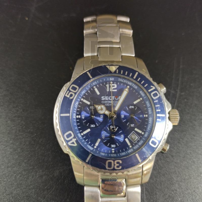 OROLOGIO DA POLSO SECTOR CRONO QUADRANTE BLU  | Mercatino dell'Usato Oristano 2
