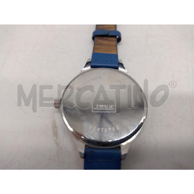 OROLOGIO DA POLSO THUN BLU PELLE | Mercatino dell'Usato Oristano 3