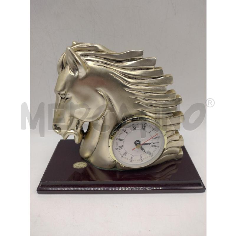 OROLOGIO DA TAVOLO TESTA CAVALLO | Mercatino dell'Usato Oristano 1