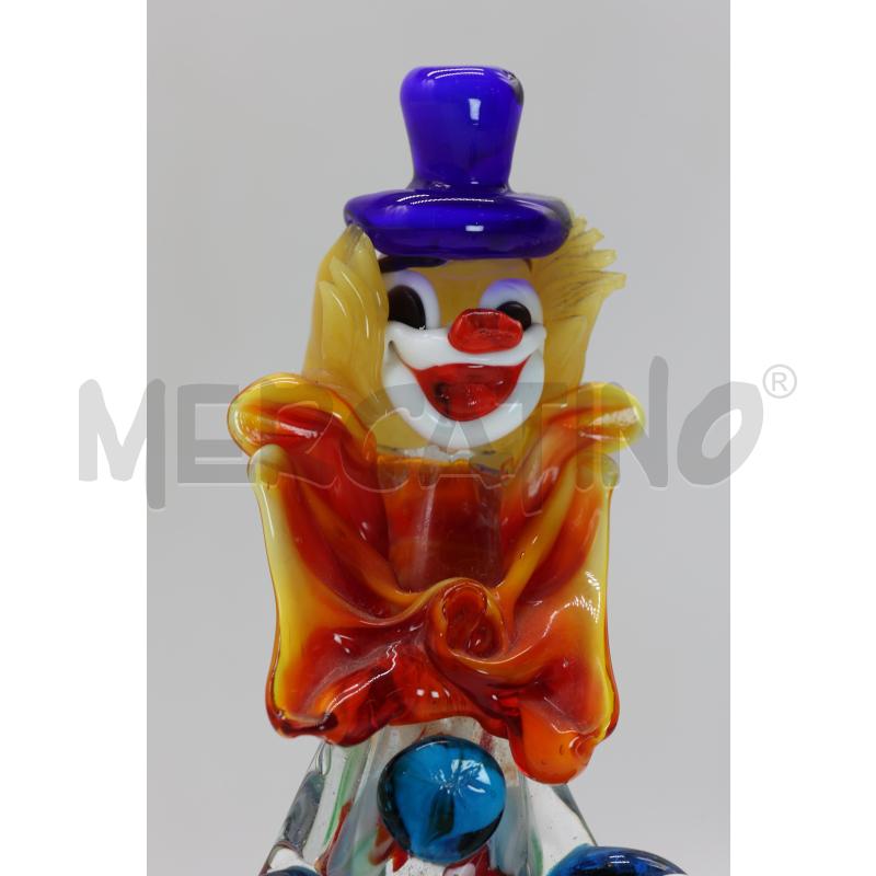 PAGLIACCIO VETRO MURANO CLOWN GLASS | Mercatino dell'Usato Oristano 2