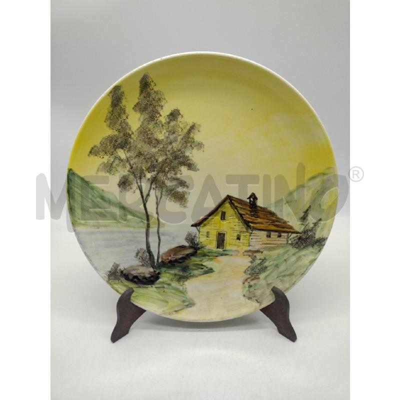 PIATTO COLLEZIONE CERAMICA MARISA SALERNO | Mercatino dell'Usato Oristano 1
