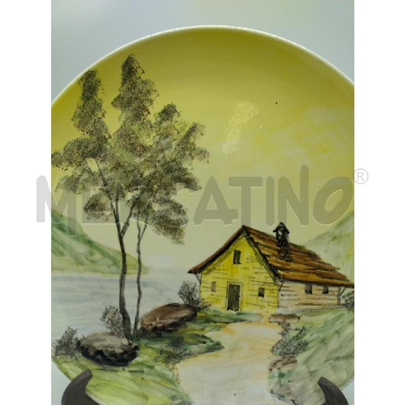 PIATTO COLLEZIONE CERAMICA MARISA SALERNO | Mercatino dell'Usato Oristano 2
