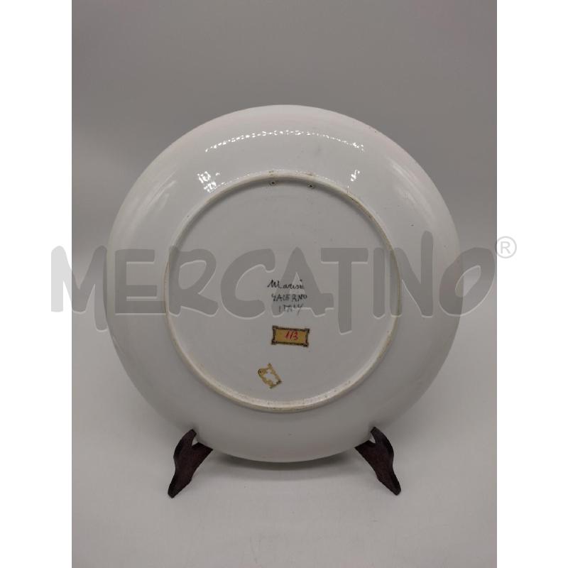 PIATTO COLLEZIONE CERAMICA MARISA SALERNO | Mercatino dell'Usato Oristano 4