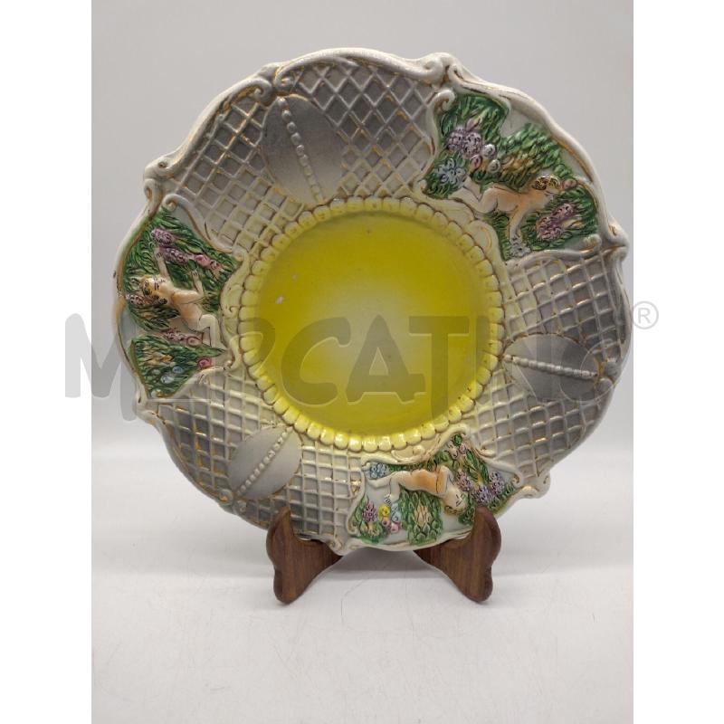 PIATTO TND SAAS CAPODIMONTE PUTTI 32.5CM | Mercatino dell'Usato Oristano 1
