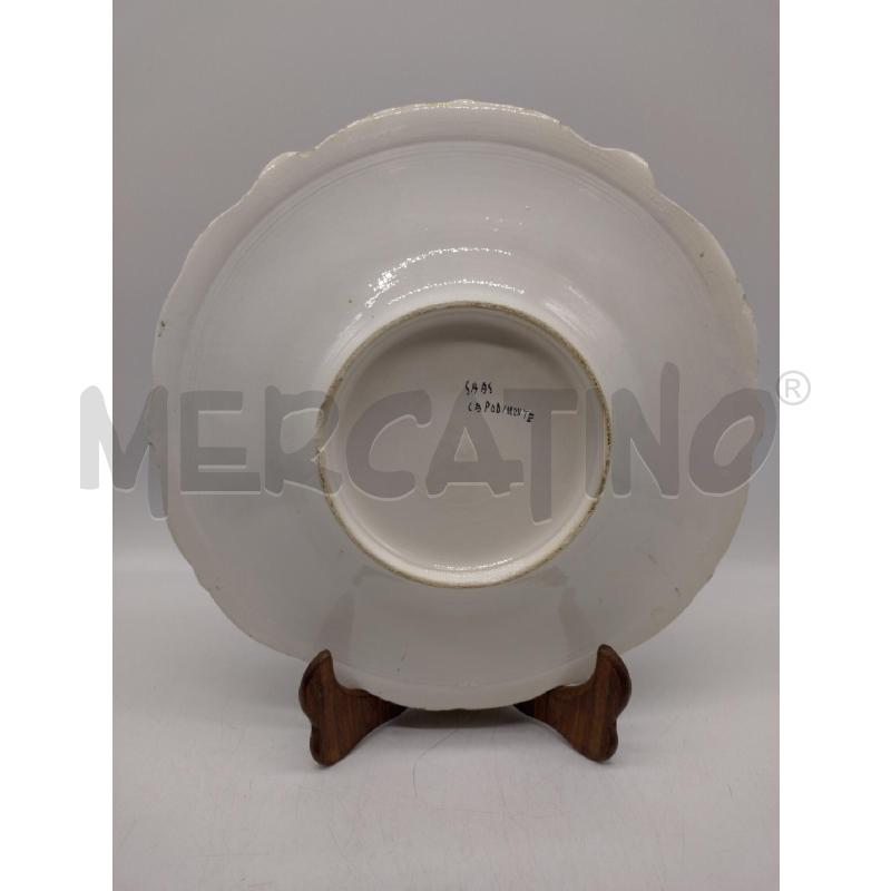 PIATTO TND SAAS CAPODIMONTE PUTTI 32.5CM | Mercatino dell'Usato Oristano 3