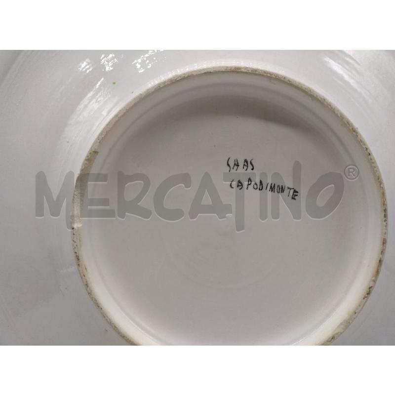 PIATTO TND SAAS CAPODIMONTE PUTTI 32.5CM | Mercatino dell'Usato Oristano 4