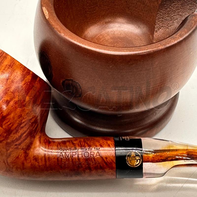 PIPA AMPHORA +SUPPORTO LEGNO | Mercatino dell'Usato Oristano 2