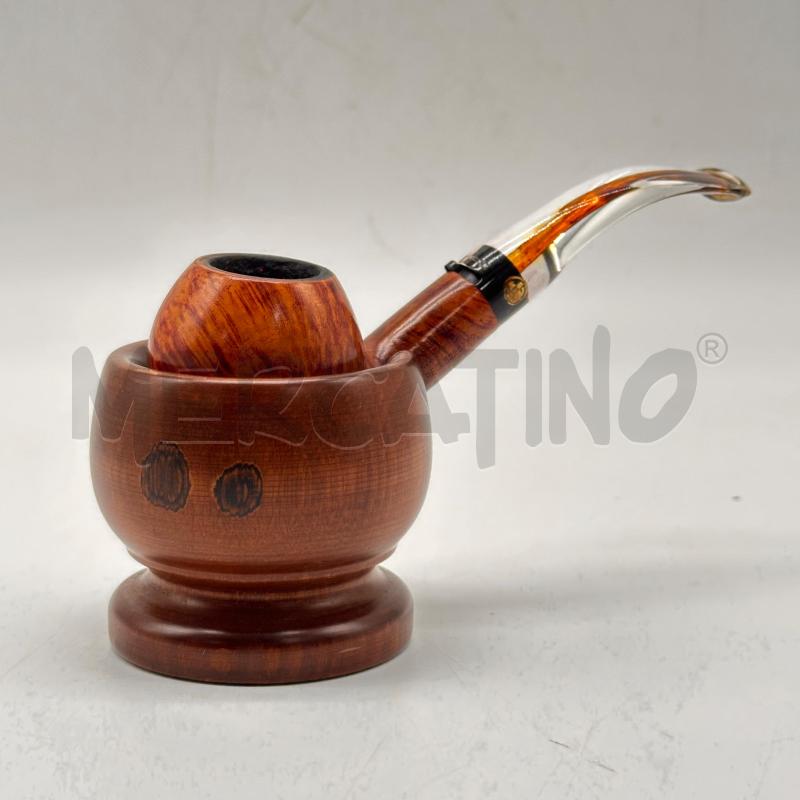 PIPA AMPHORA +SUPPORTO LEGNO | Mercatino dell'Usato Oristano 4