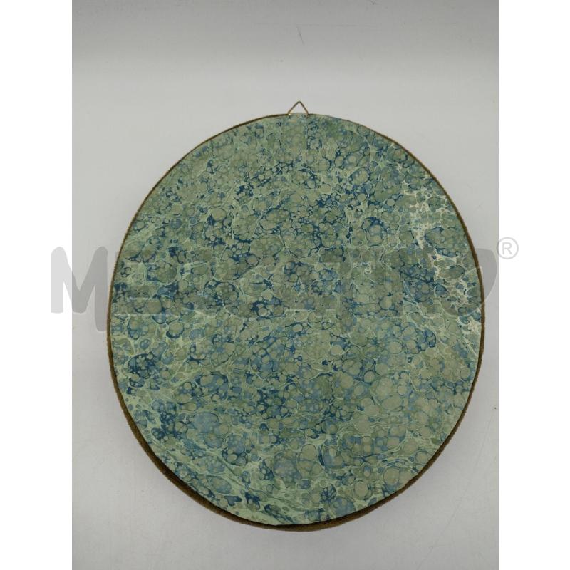 PLACCA CERAMICA EMY OVALE FLOREALE | Mercatino dell'Usato Oristano 5