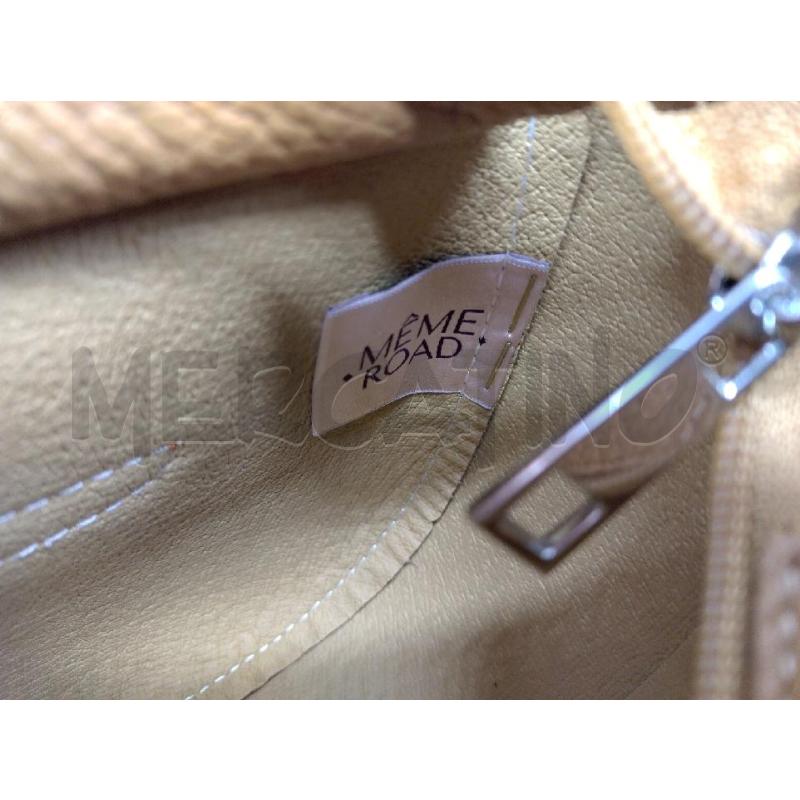 POCHETTE PELLE ARANCIO TORTORA  | Mercatino dell'Usato Oristano 5