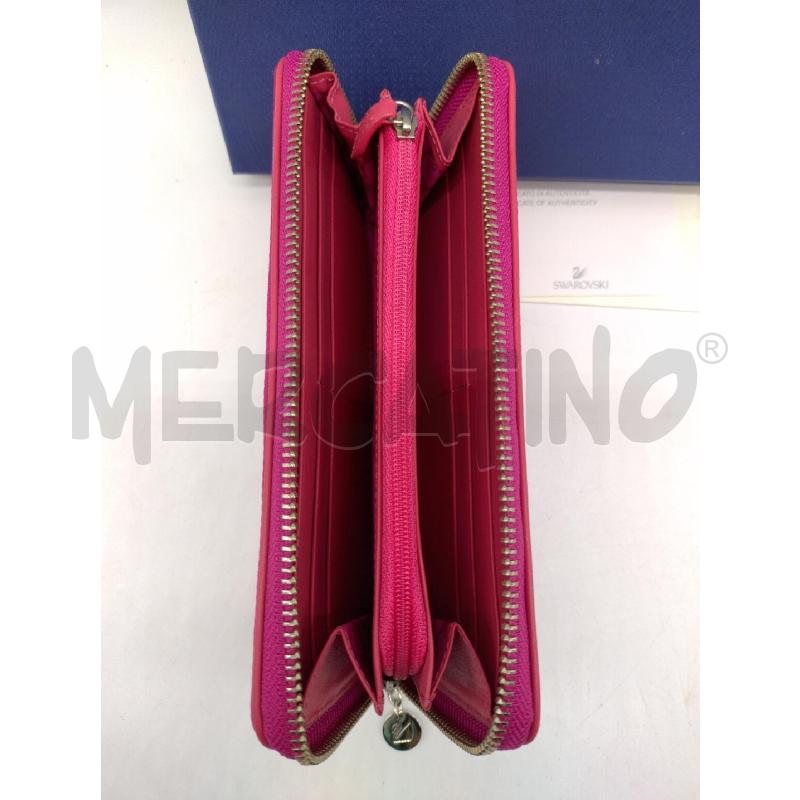 PORTA FOGLIO FUCSIA SWAROVSKI NUOVO | Mercatino dell'Usato Oristano 4