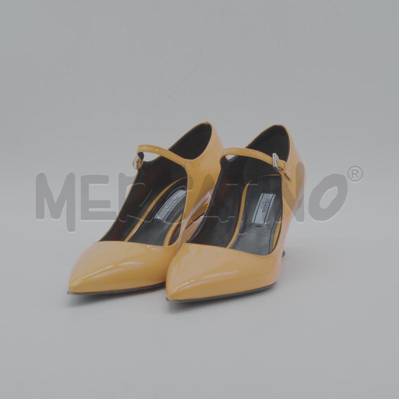 PRADA SCARPE D ARANCIO FLUO DA RIV | Mercatino dell'Usato Oristano 1