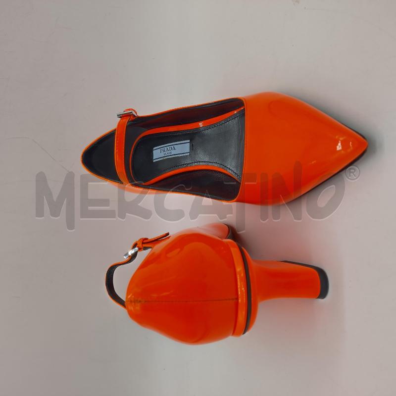 PRADA SCARPE D ARANCIO FLUO DA RIV | Mercatino dell'Usato Oristano 4