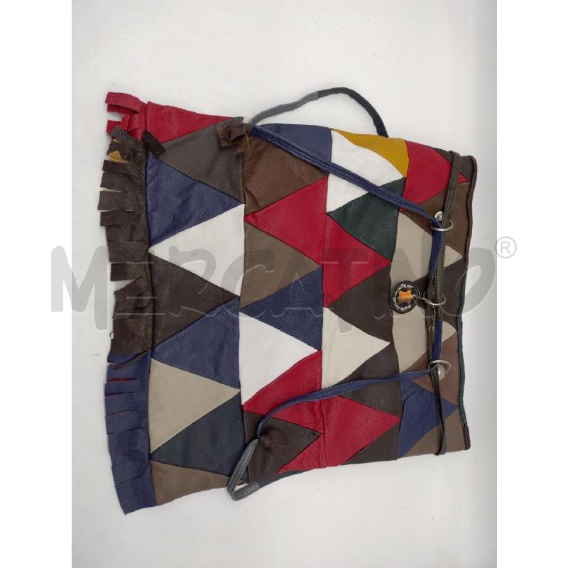 SACCA PELLE COLORATA  | Mercatino dell'Usato Oristano 1