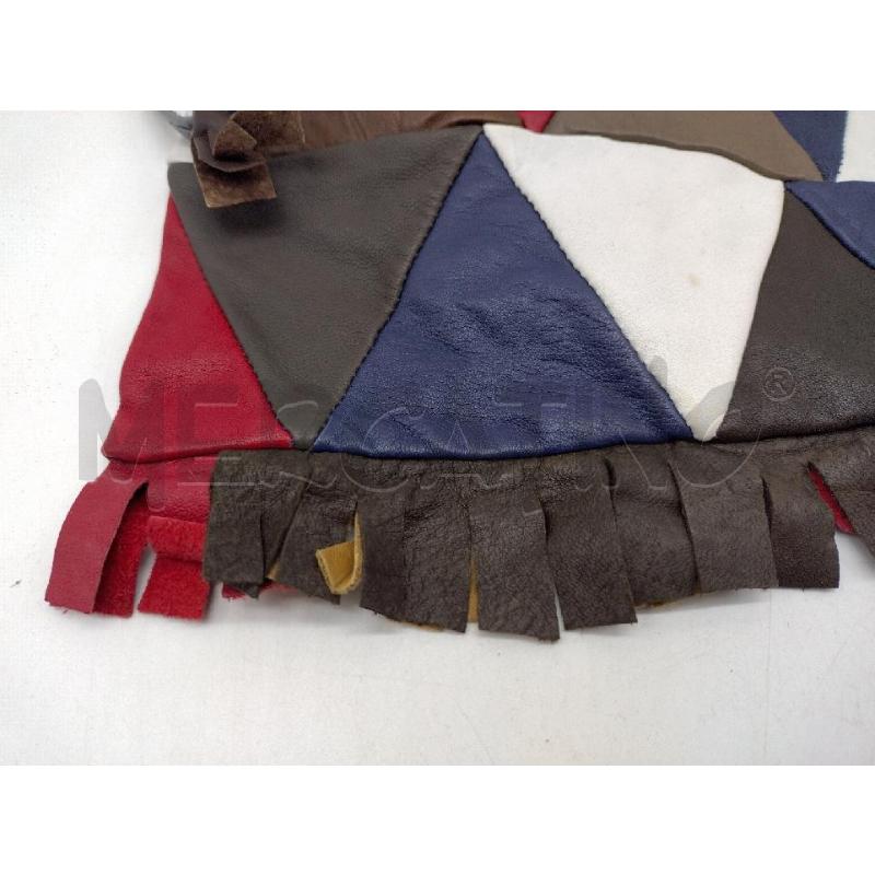 SACCA PELLE COLORATA  | Mercatino dell'Usato Oristano 3