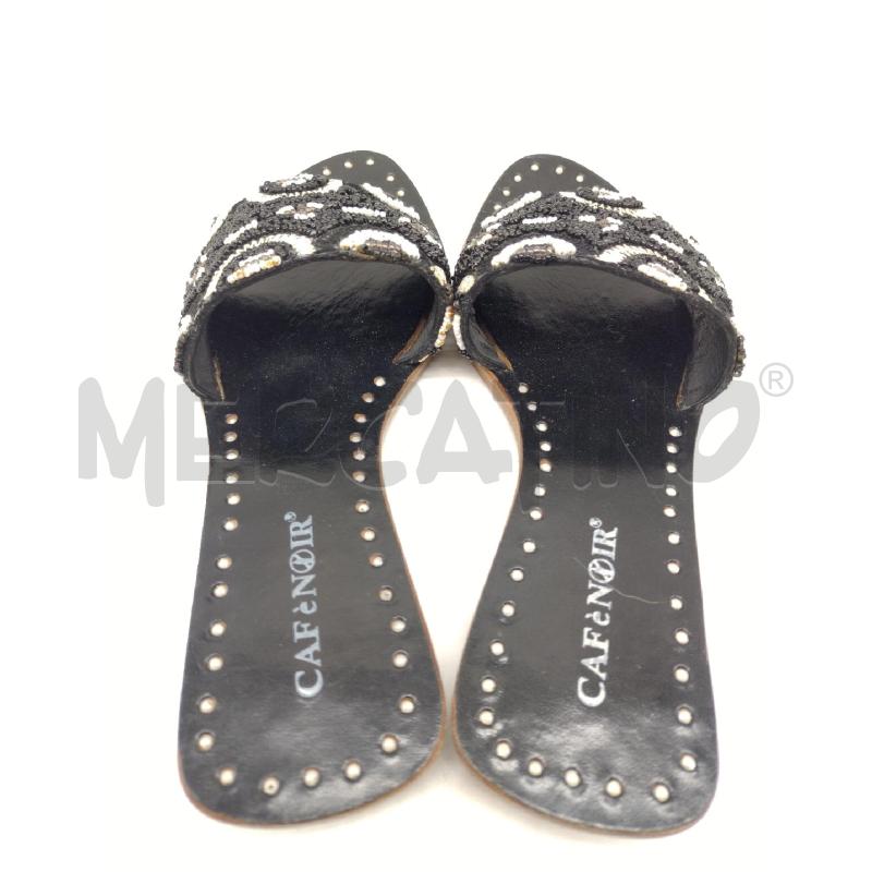 SANDALI DONNA CAFE NOIR PERLINE BC NERE 36 | Mercatino dell'Usato Oristano 3