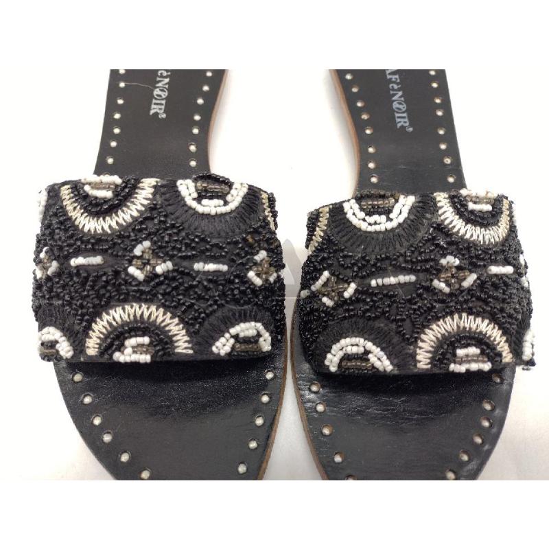 SANDALI DONNA CAFE NOIR PERLINE BC NERE 36 | Mercatino dell'Usato Oristano 4