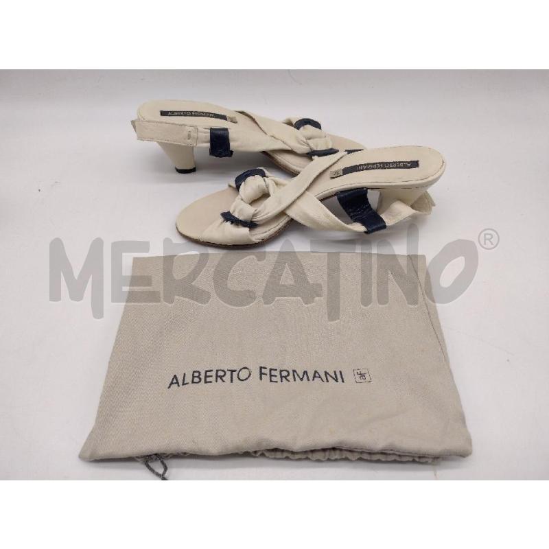 SANDALI D BC FERMANI BC NERO 39 PELLE | Mercatino dell'Usato Oristano 4