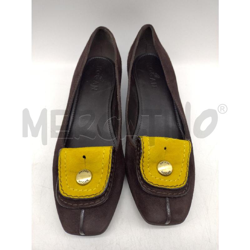 SCARPE D HOGAN SCAMOSC MARR GIALLO 38 | Mercatino dell'Usato Oristano 1