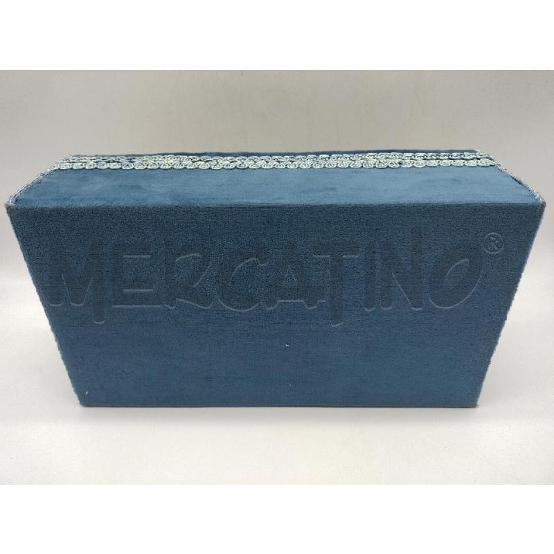 SCATOLA FODERATA BLU | Mercatino dell'Usato Oristano 5