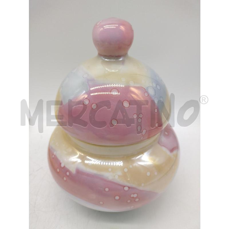 SCATOLA VETRO MURANO COLORATA | Mercatino dell'Usato Oristano 1