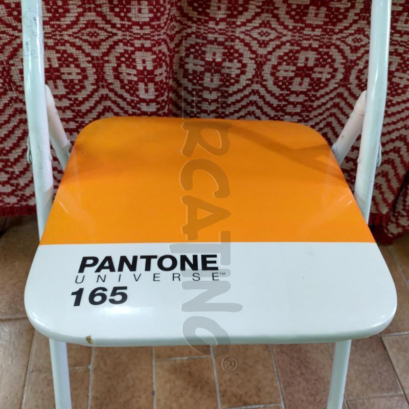 SEDIA PIEGHEVOLE SELETTI PANTONE ARANCIO DA RIVEDERE | Mercatino dell'Usato Oristano 2