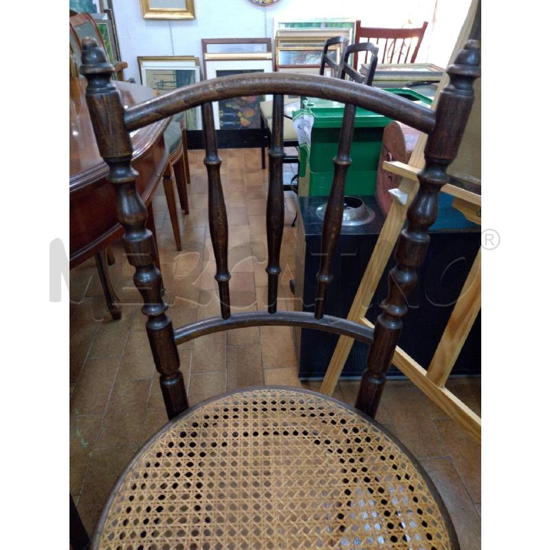 SEDIA THONET 4 PEZZI PAGLIA DI VIENNA | Mercatino dell'Usato Oristano 4