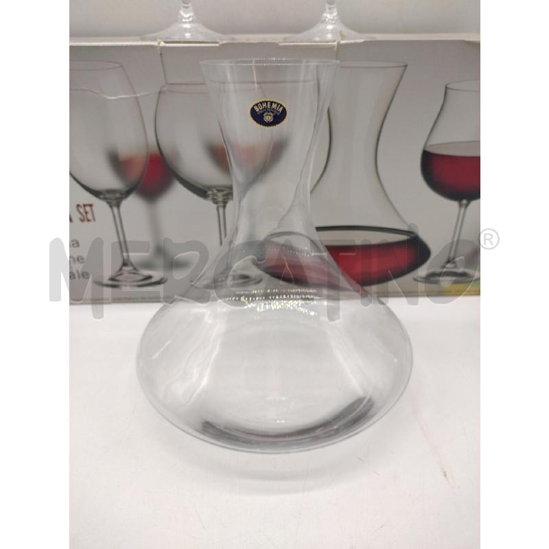 SET SOMELIER DECANTER+6 BALOON | Mercatino dell'Usato Oristano 2