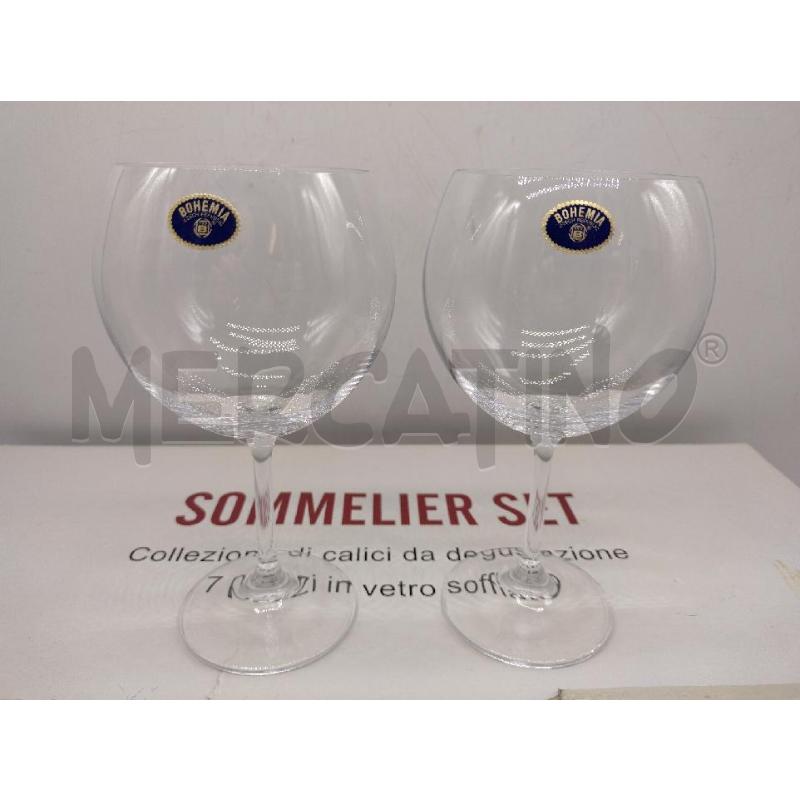 SET SOMELIER DECANTER+6 BALOON | Mercatino dell'Usato Oristano 3