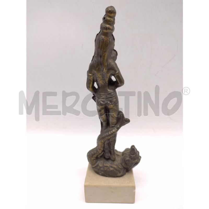 STATUA BASE MARMO METALLO ETNICO | Mercatino dell'Usato Oristano 5