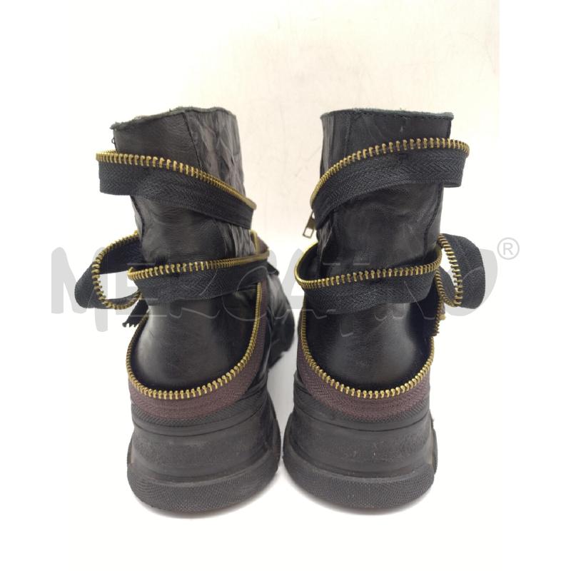 STIVALETTI DONNA PLL NERA POKEMOAKE ZIP 38  | Mercatino dell'Usato Oristano 3
