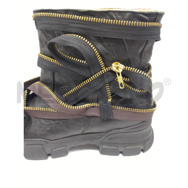 STIVALETTI DONNA PLL NERA POKEMOAKE ZIP 38  | Mercatino dell'Usato Oristano 5