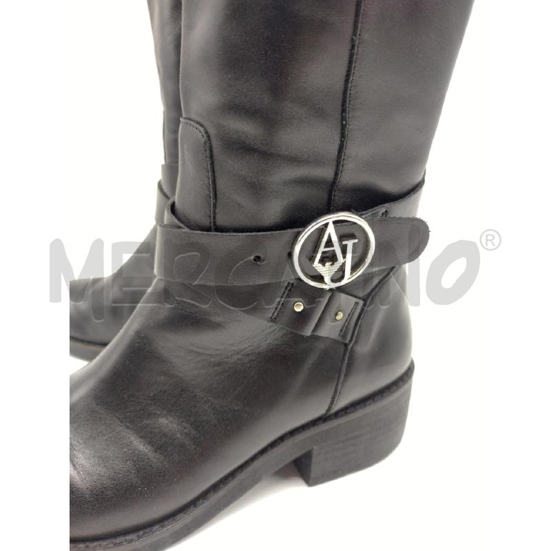 STIVALI DONNA ARMANI NERA 35 PELLE  | Mercatino dell'Usato Oristano 2