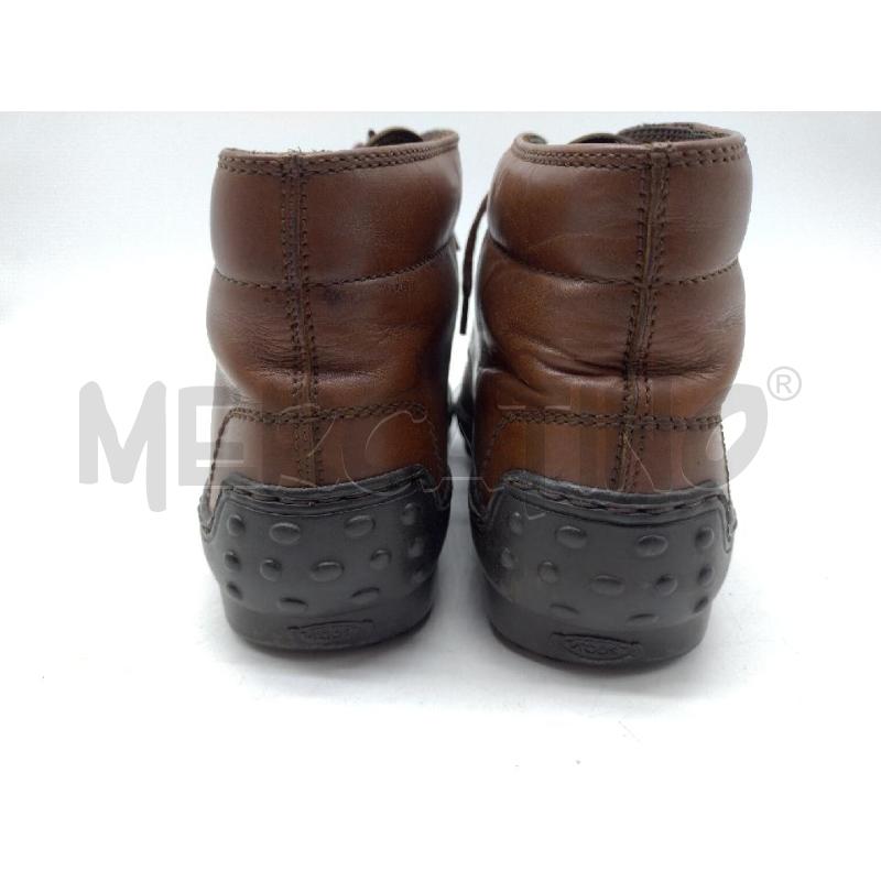 STIVALI D PELLE TODS MARRONE  VIBRAM 37 1/2 | Mercatino dell'Usato Oristano 3