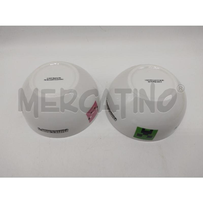 TAZZA CERAMICA COLORATA MINECRAFT 2PZ | Mercatino dell'Usato Oristano 2