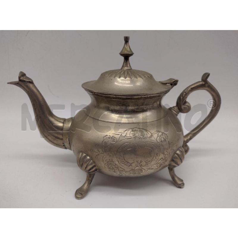 TEIERA SET METALLO 4PZ | Mercatino dell'Usato Oristano 2