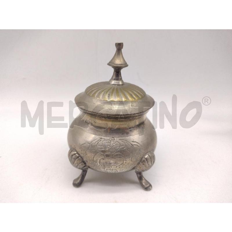 TEIERA SET METALLO 4PZ | Mercatino dell'Usato Oristano 4