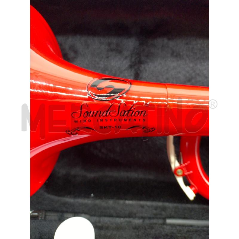 TROMBA SOUND SATION ABS ROSSA+CUST | Mercatino dell'Usato Oristano 3