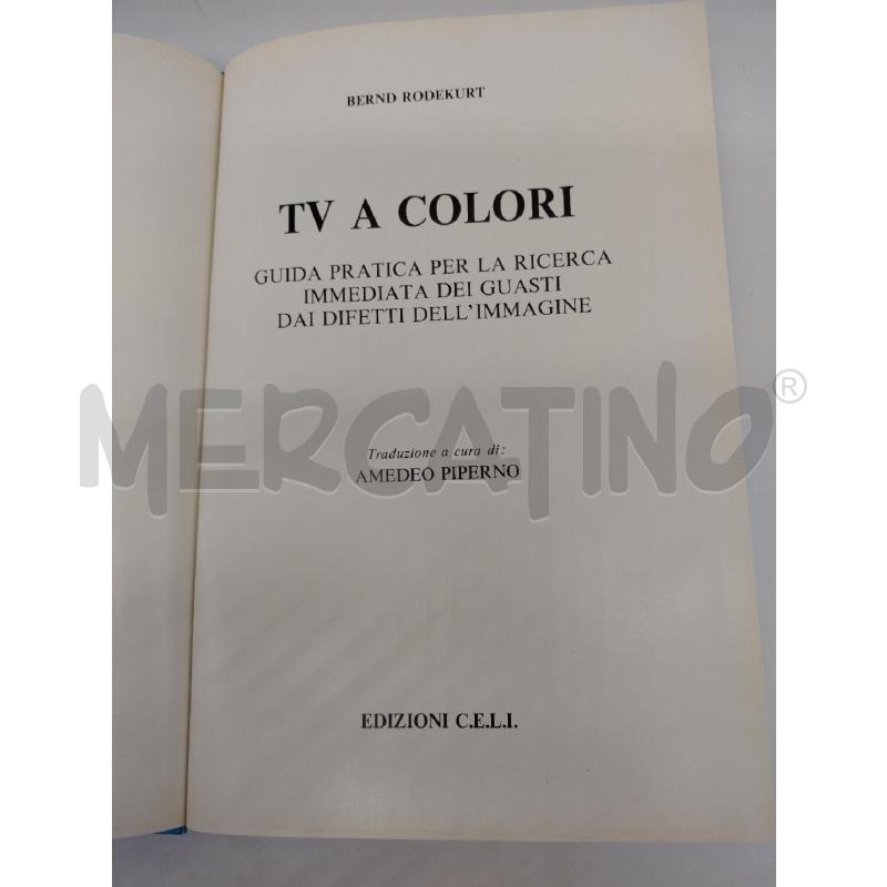 TV A COLORI EDIZ. C.E.L.I. | Mercatino dell'Usato Oristano 2