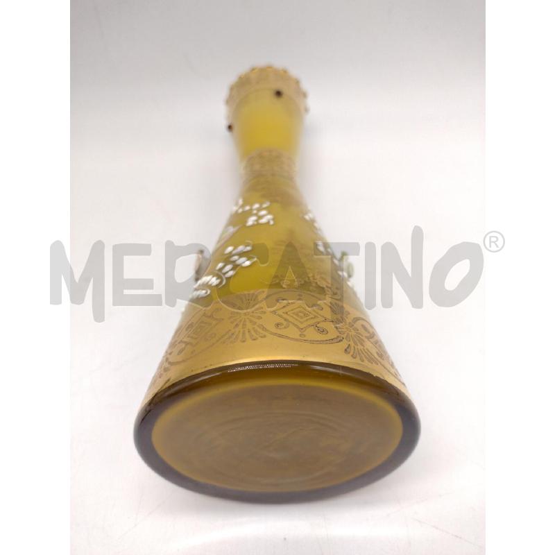 VASO BOHEMIAN GIALLO/ORO ZECCHINO | Mercatino dell'Usato Oristano 5